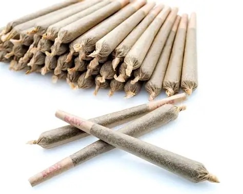 A stack of prerolls